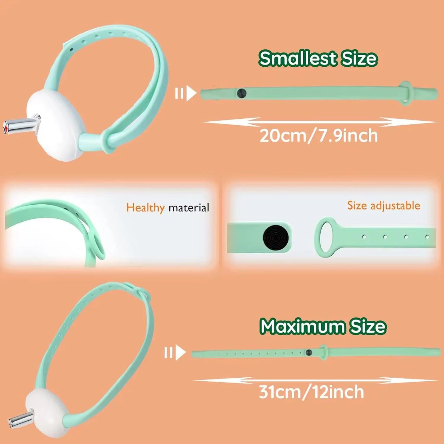 New Smart LED Laser Collar for Cats USB Rechargeable with Adjustable Angle Fun Cat Toy Teasing Laser Pen Collar Pet Teaser Stick