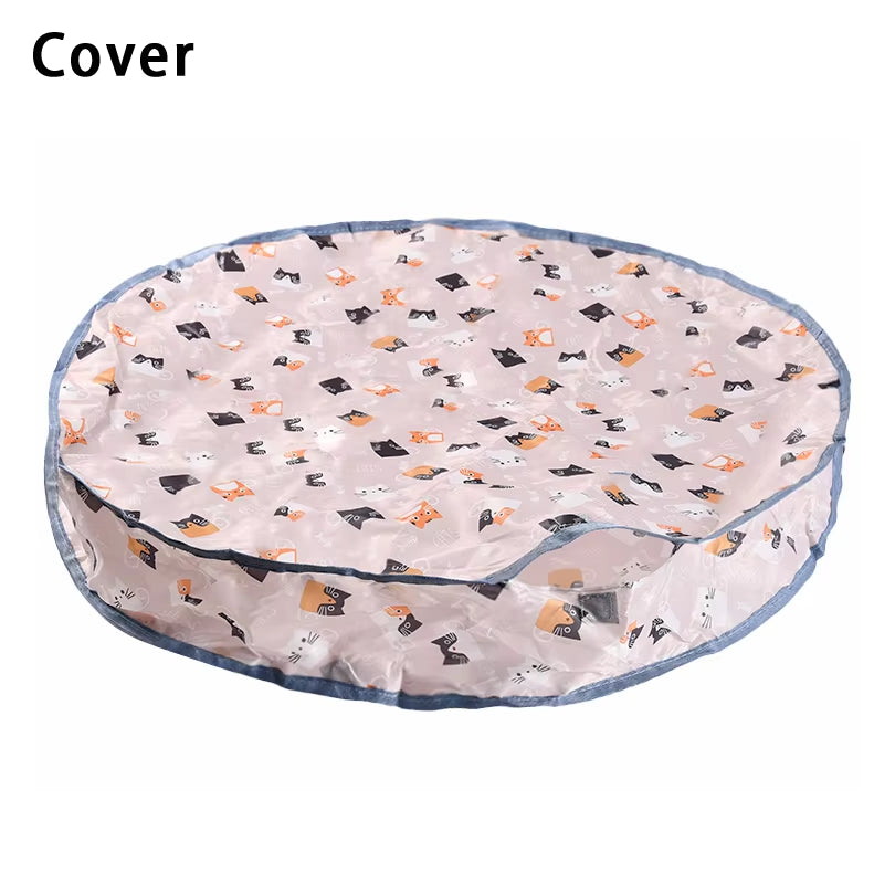 Dropshipping Interactive Cat Toys Ball Fast Rolling in Pouch Kitten Toy Motion Activated Interactive Cat Toy for Indoor